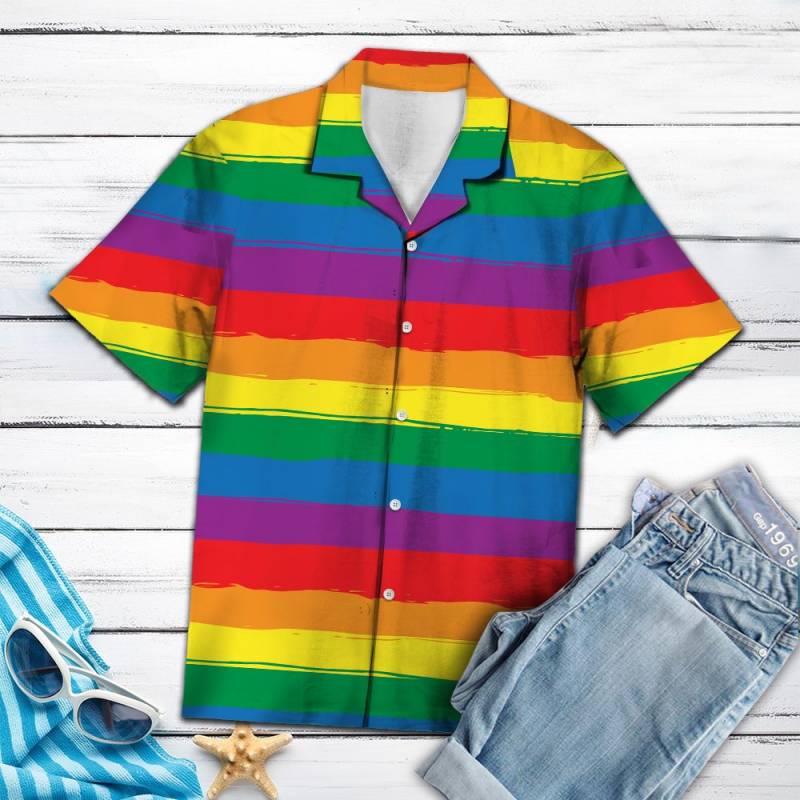 Lgbt Hawaiian Shirt Ha96214