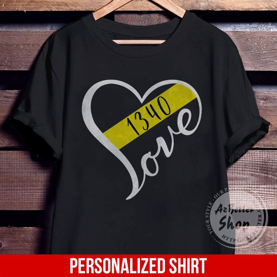Personalized Love 911 Your Badge T-Shirts/Sweatshirt/Hoodie