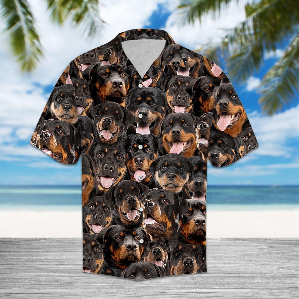 Rottweiler Awesome Hawaii Shirt For Hawaii Aloha Ha32132