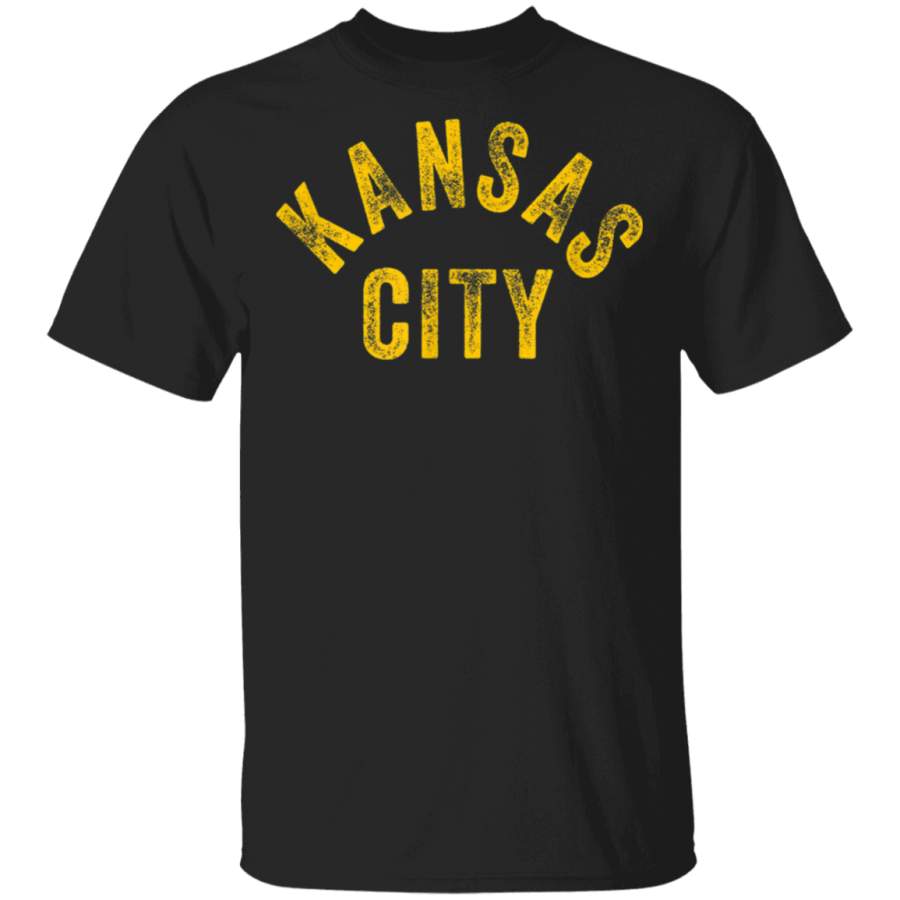 KC Kansas City Originals Vintage Sports Fan Red  Yellow Kc TShirt