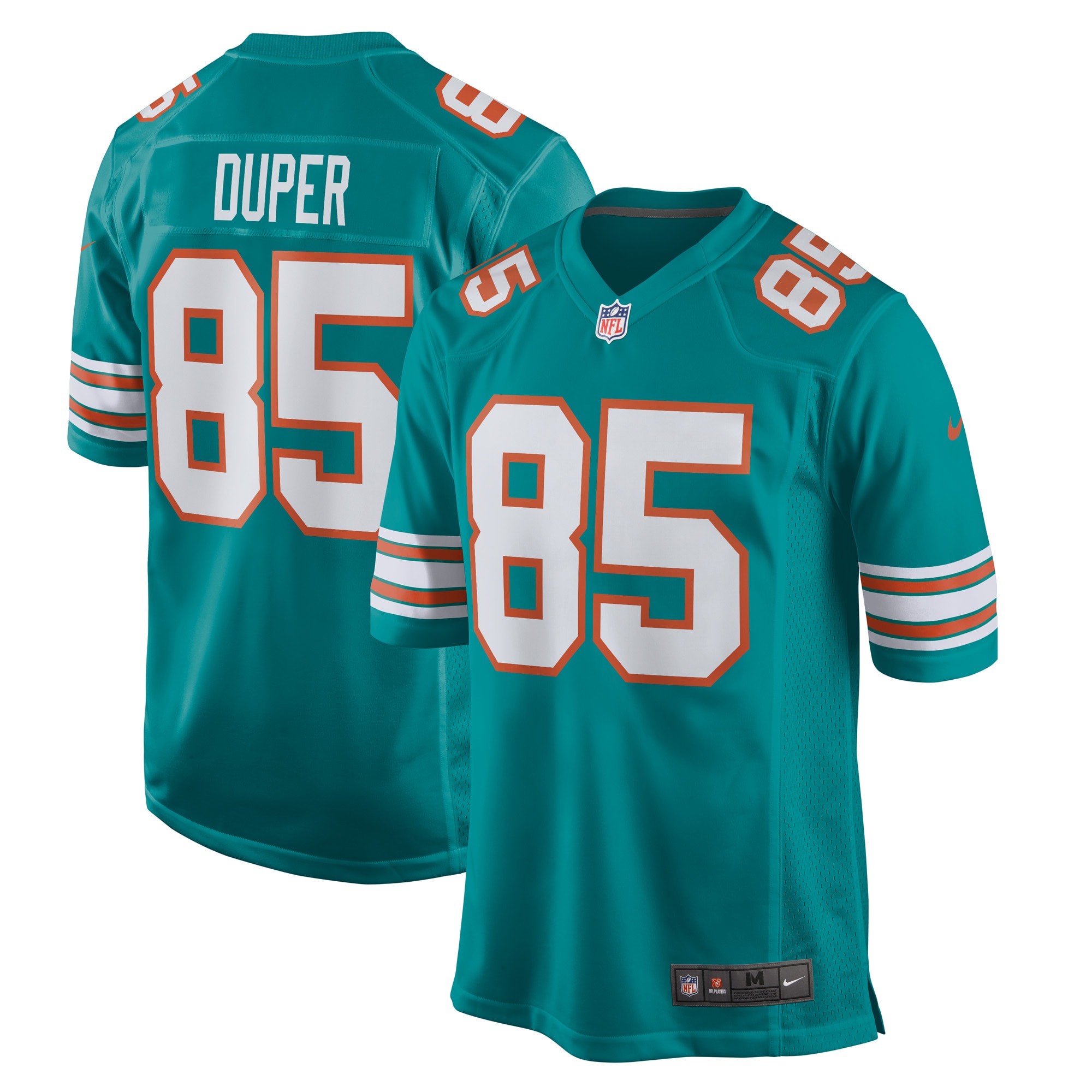 Mark Duper Miami Dolphins Retired Player Jersey – Aqua