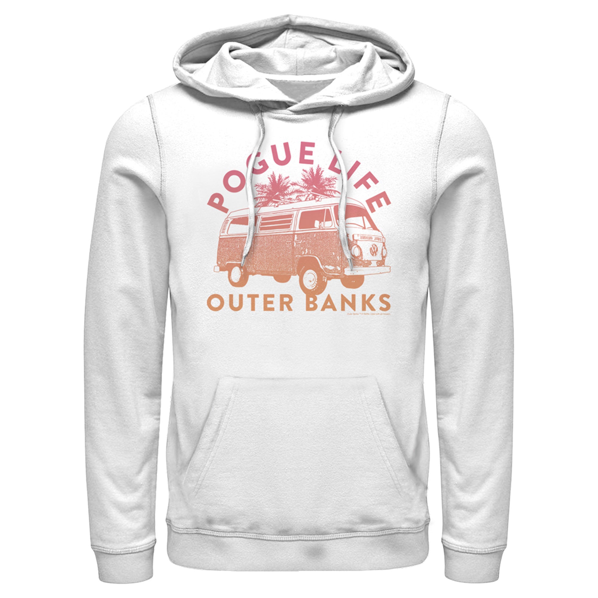 Outer Banks Men’S Pogue Life Bus  Pull Over Hoodie