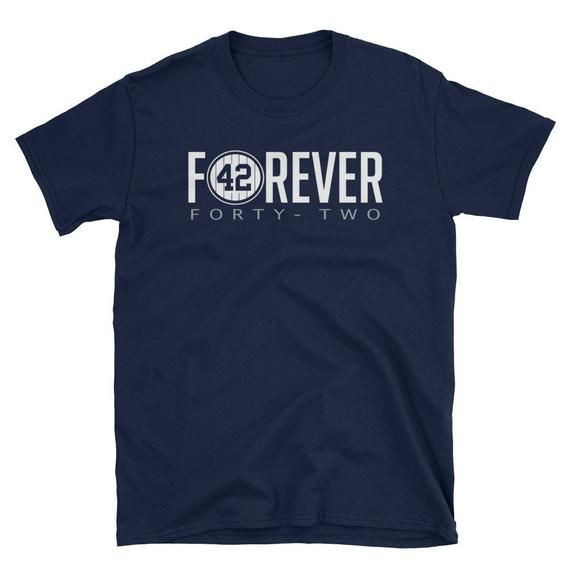 Forever 42 Forty Two Short Sleeve Shirt Induction 2019 Cooperstown Mariano Rivera New York The Last 42 Shirt