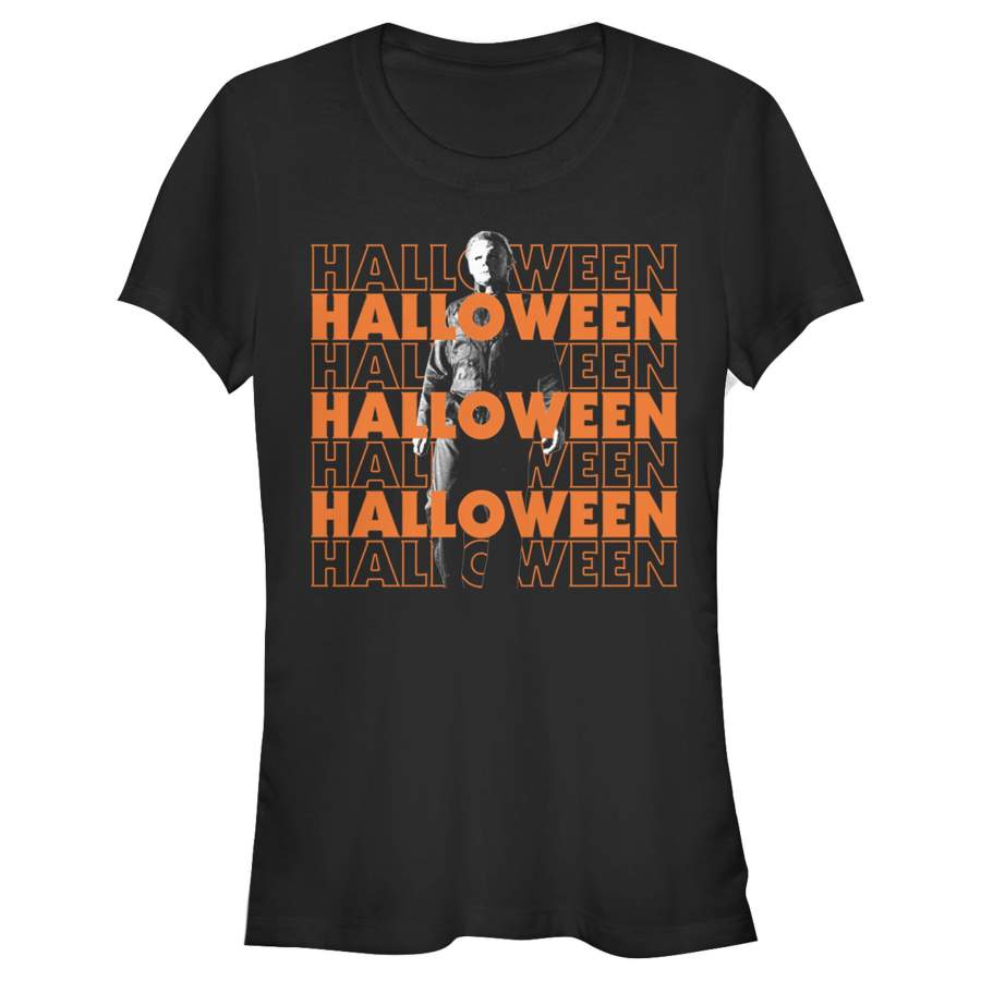 Halloween Junior’s II Repeat Killer  T Shirt