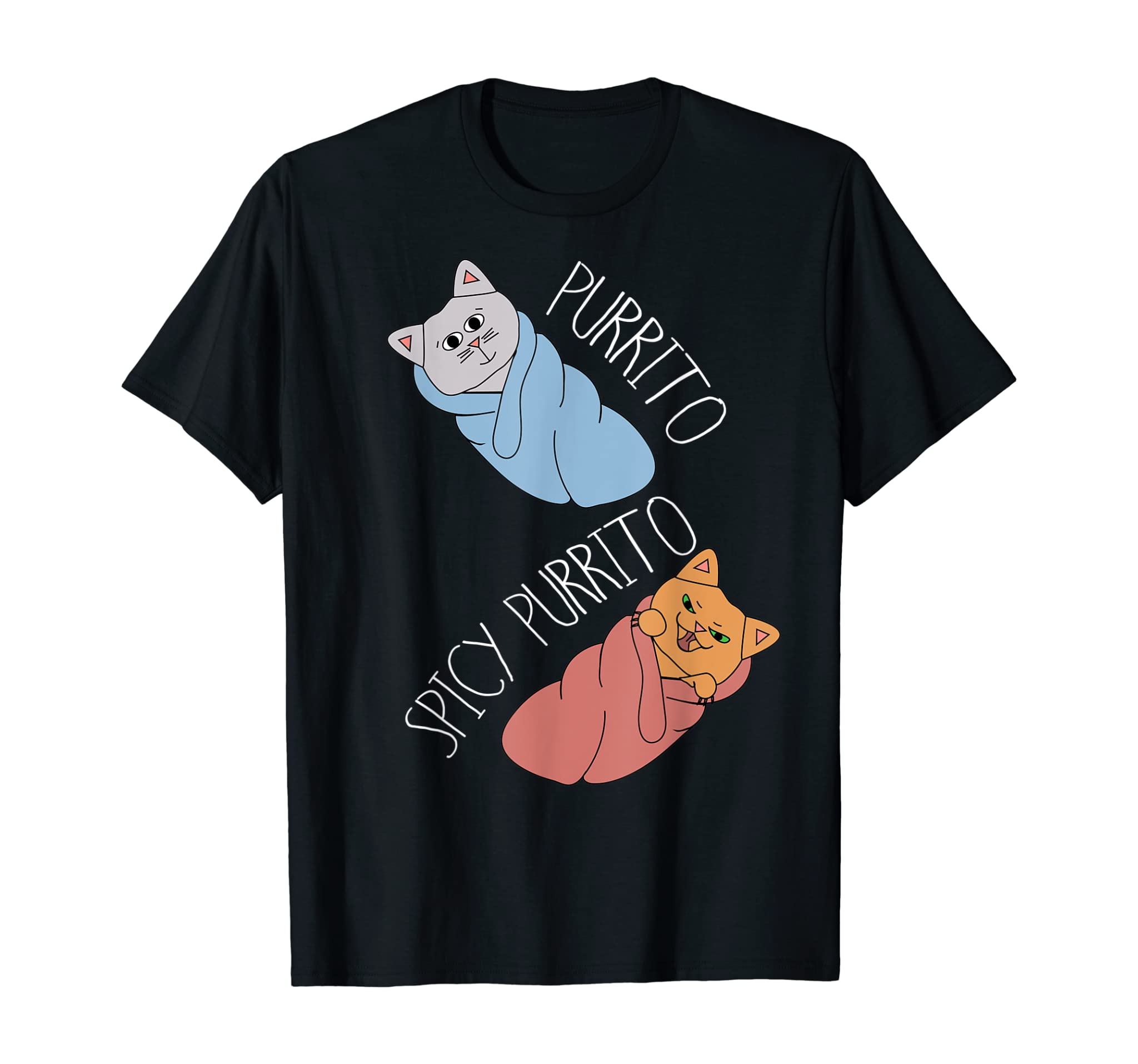 PURRITO BURRITO CAT Shirt, Funny Food Cats Lover