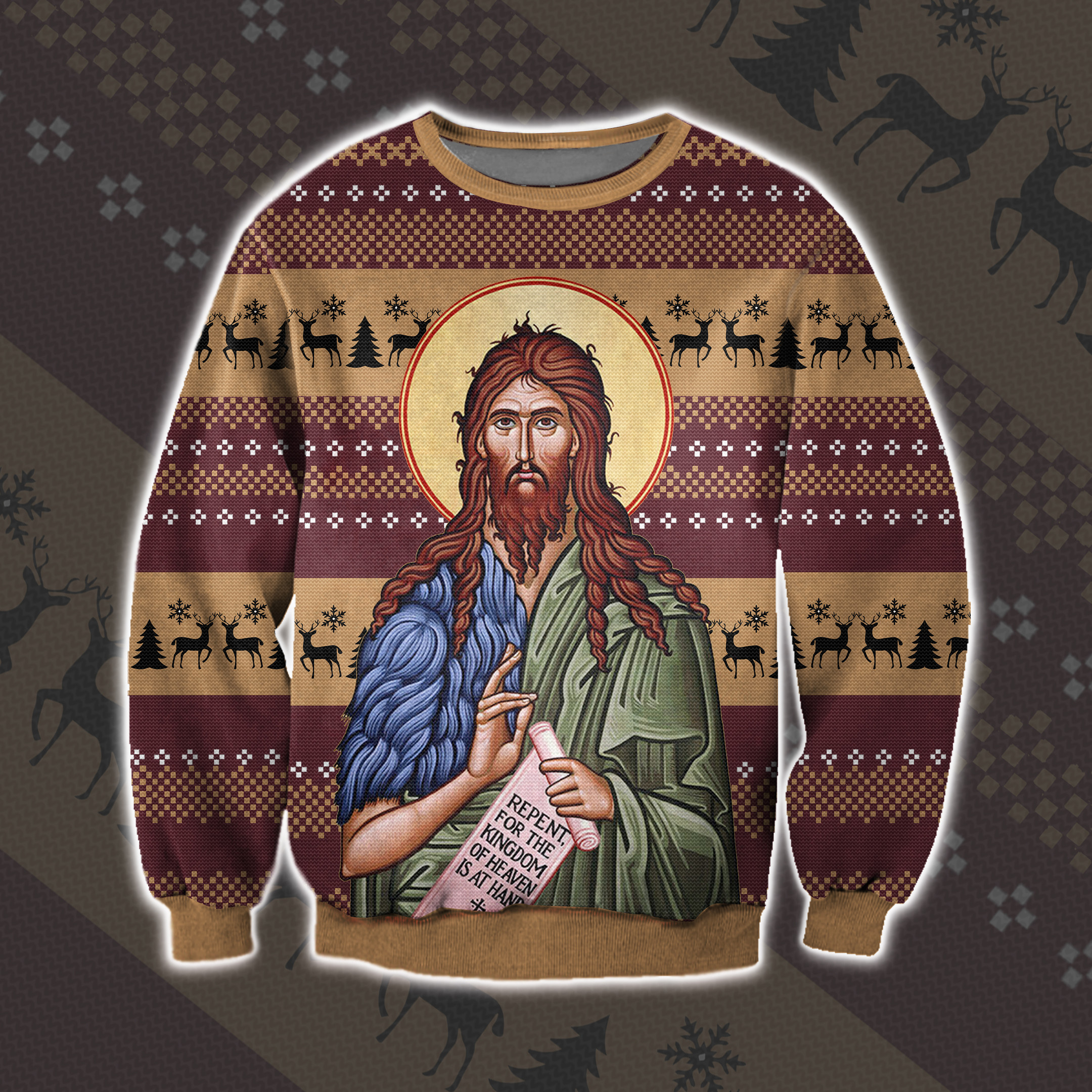 St. John The Baptist Ugly Christmas Sweater