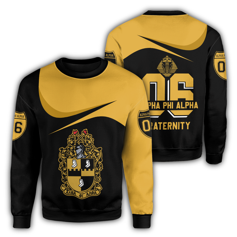 Fraternity Sweatshirt – Alpha Phi Alpha Curve Style Sweatshirt