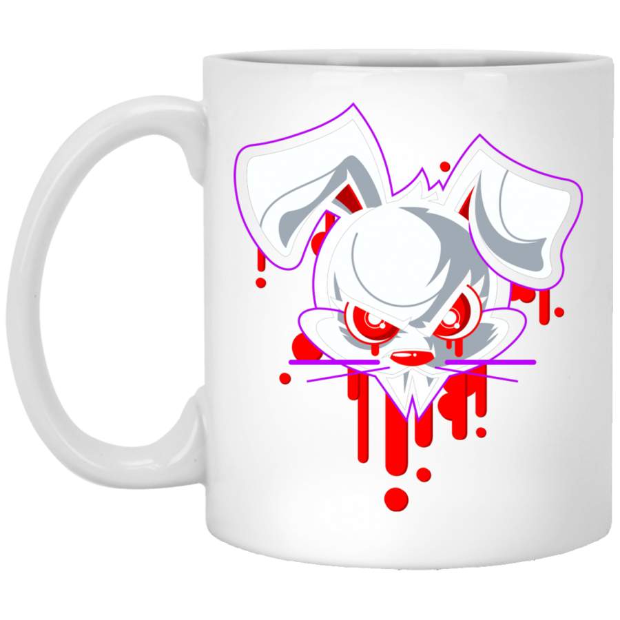 Vampire Bunny Dark Mug 11 oz. White Mug