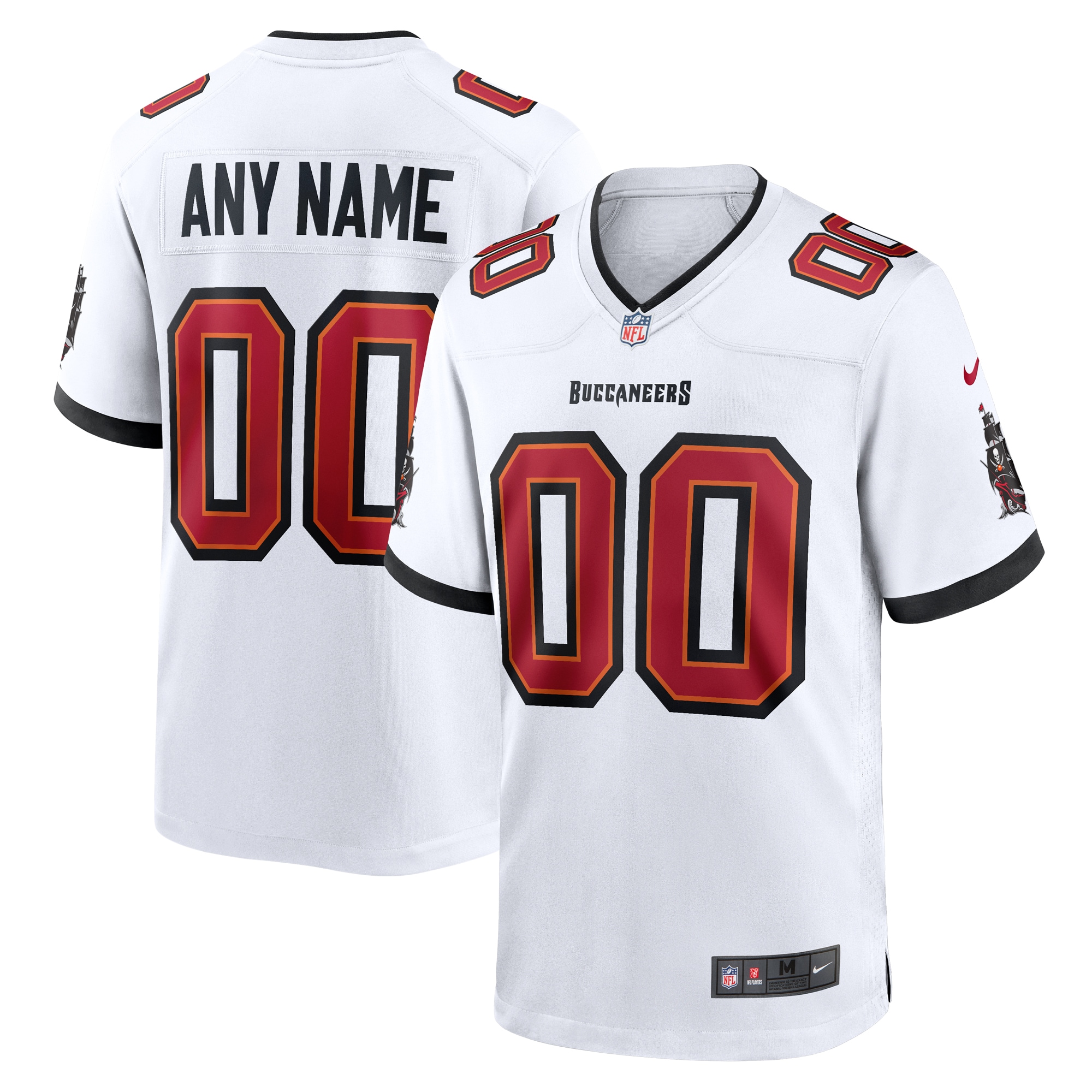 Tampa Bay Buccaneers Custom Game Jersey – White