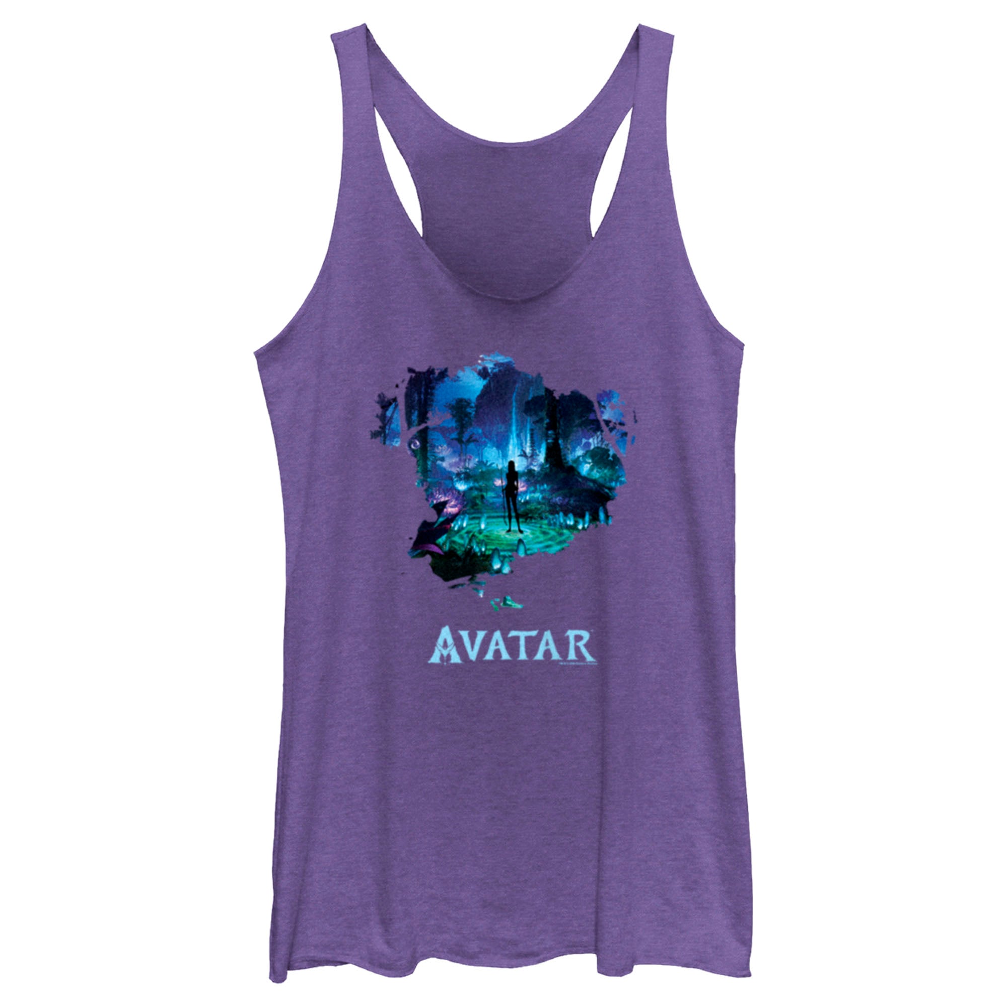 Women’S Avatar Neytiri Pandora Night Scene Racerback Tank Top