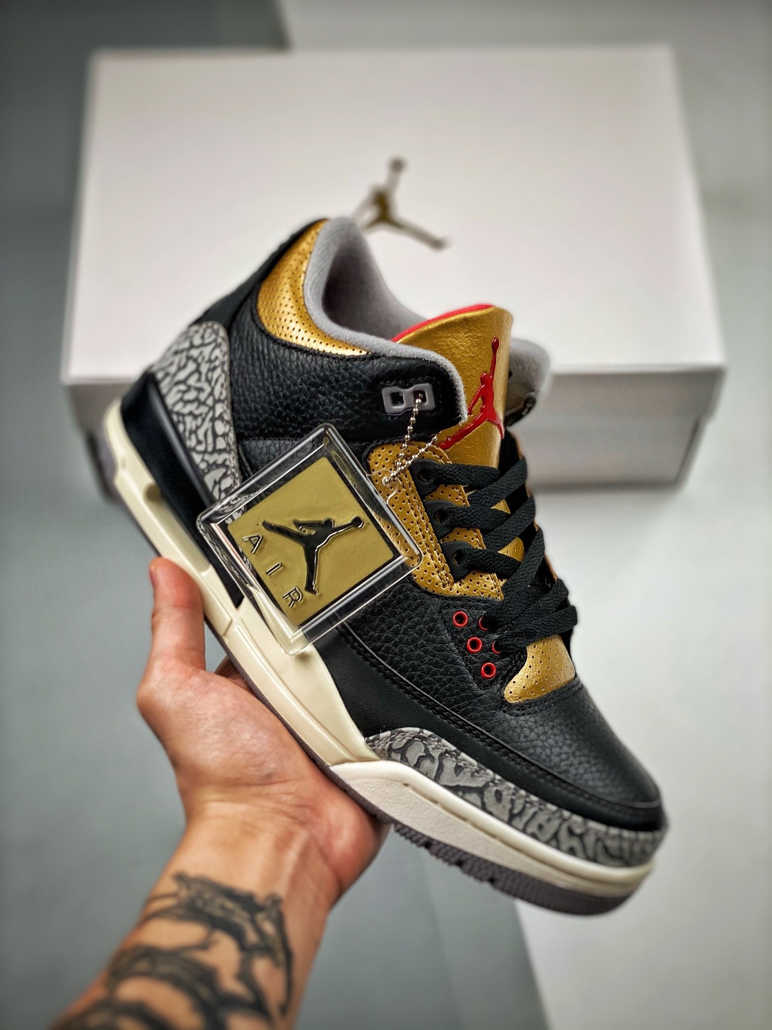 JD 3 Black Cement Gold CK9246-067 5341359