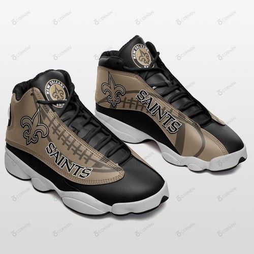 New Orleans Saints Personalized Air JD13 Sneakers Gift For Fan