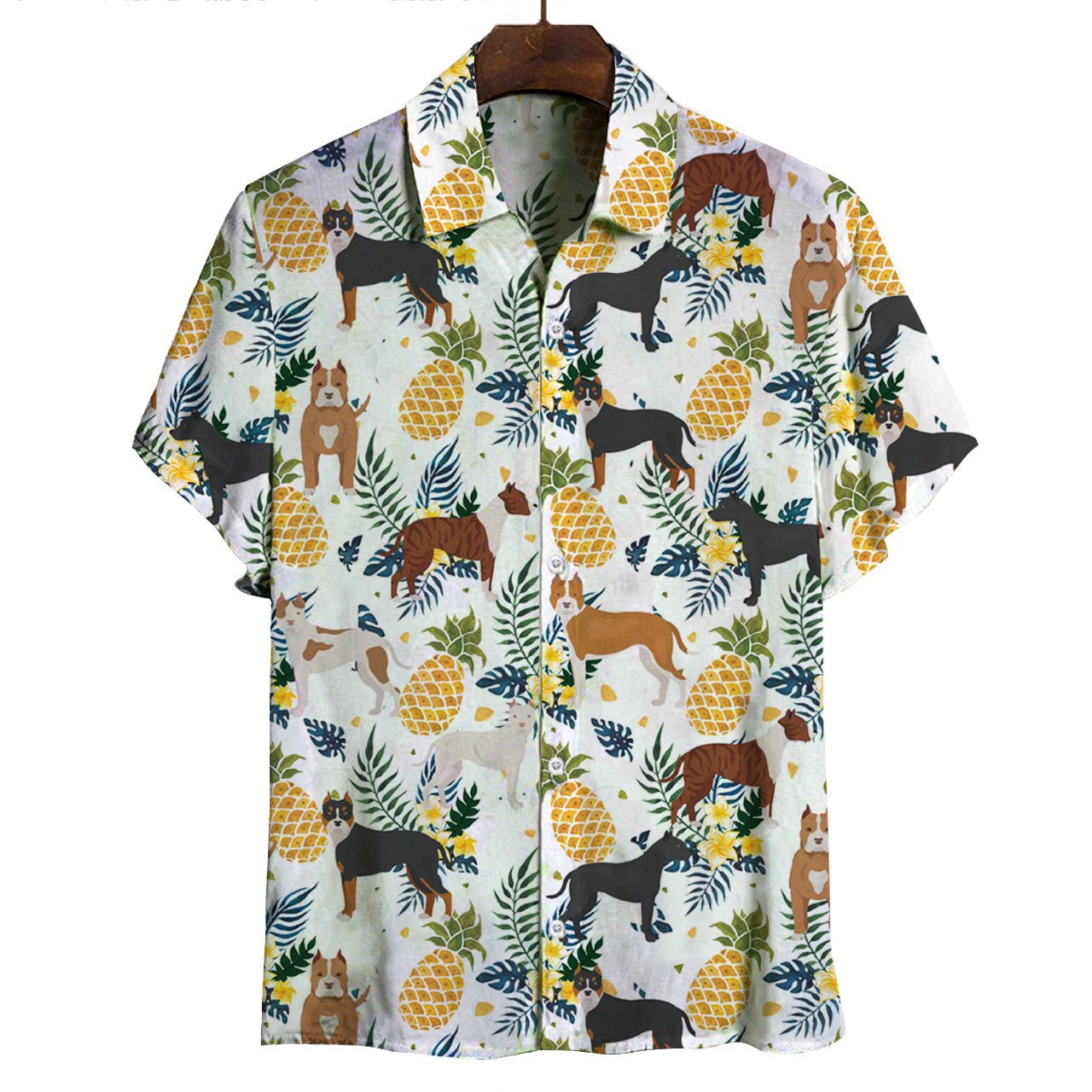 American Staffordshire Terrier Hawaii Shirt Ha54295