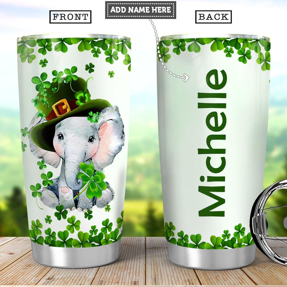 Irish Elephant Personalized HHA2201004Z Stainless Steel Tumbler