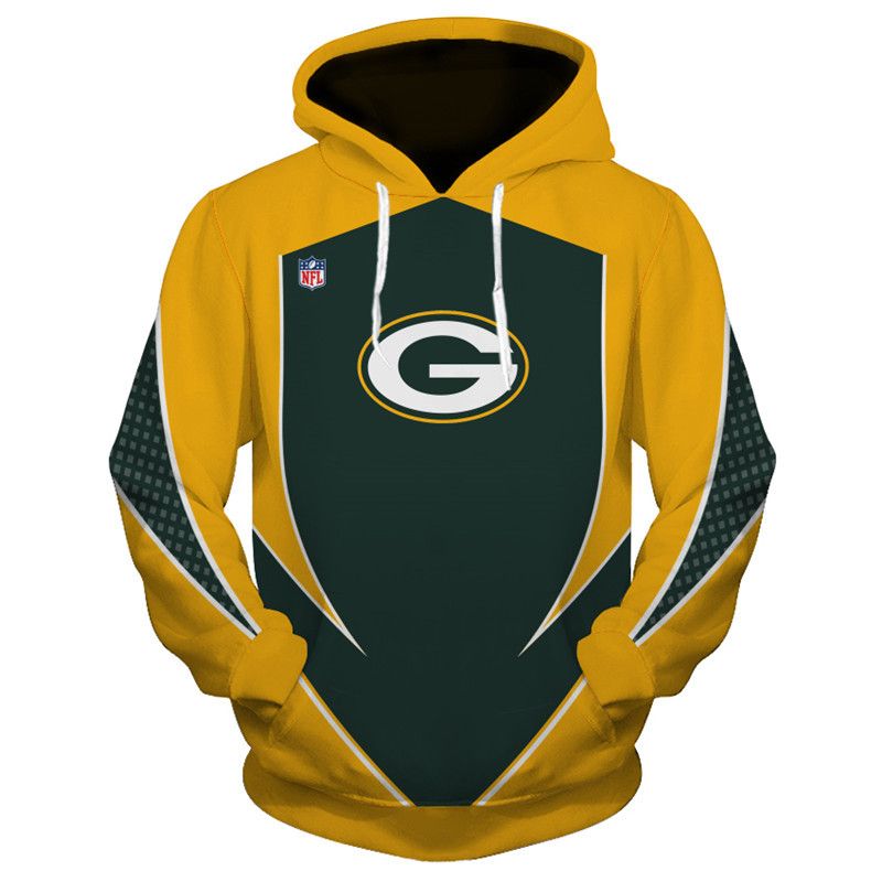 Green Bay Packers Sweatshirt Men’s 3D Digital Printing Hoodie