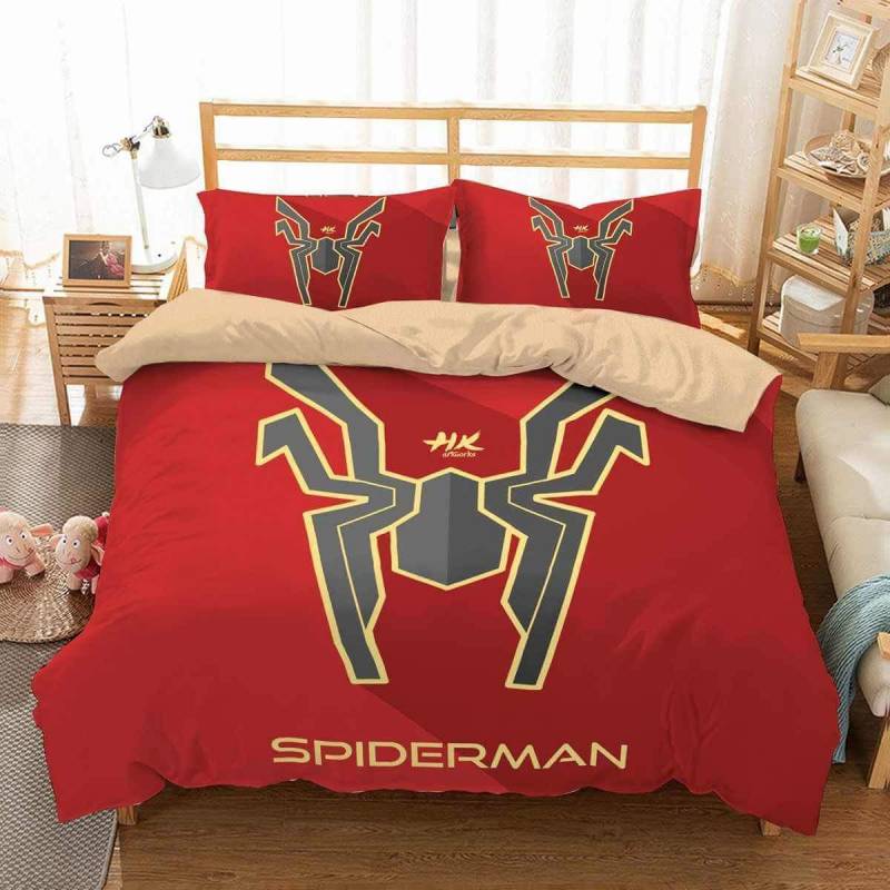 3D Customize Spider Man Bedding Set Duvet Cover Set Bedroom Set Bedlinen