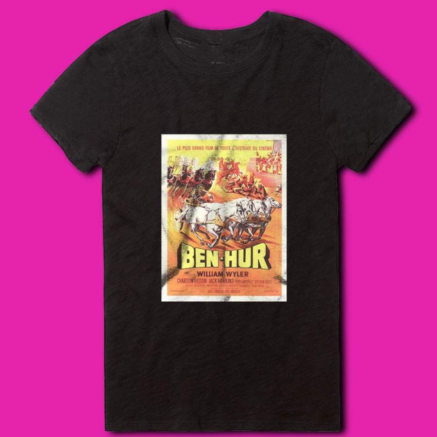 Ben Hur Movie Poster Vintage Women’S T Shirt