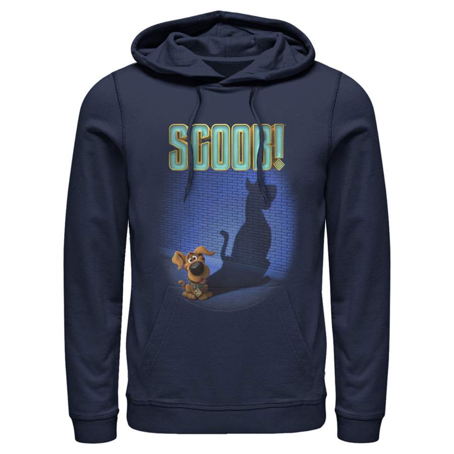 Scooby Doo Men’s Dog Shadow  Lightweight Hoodie