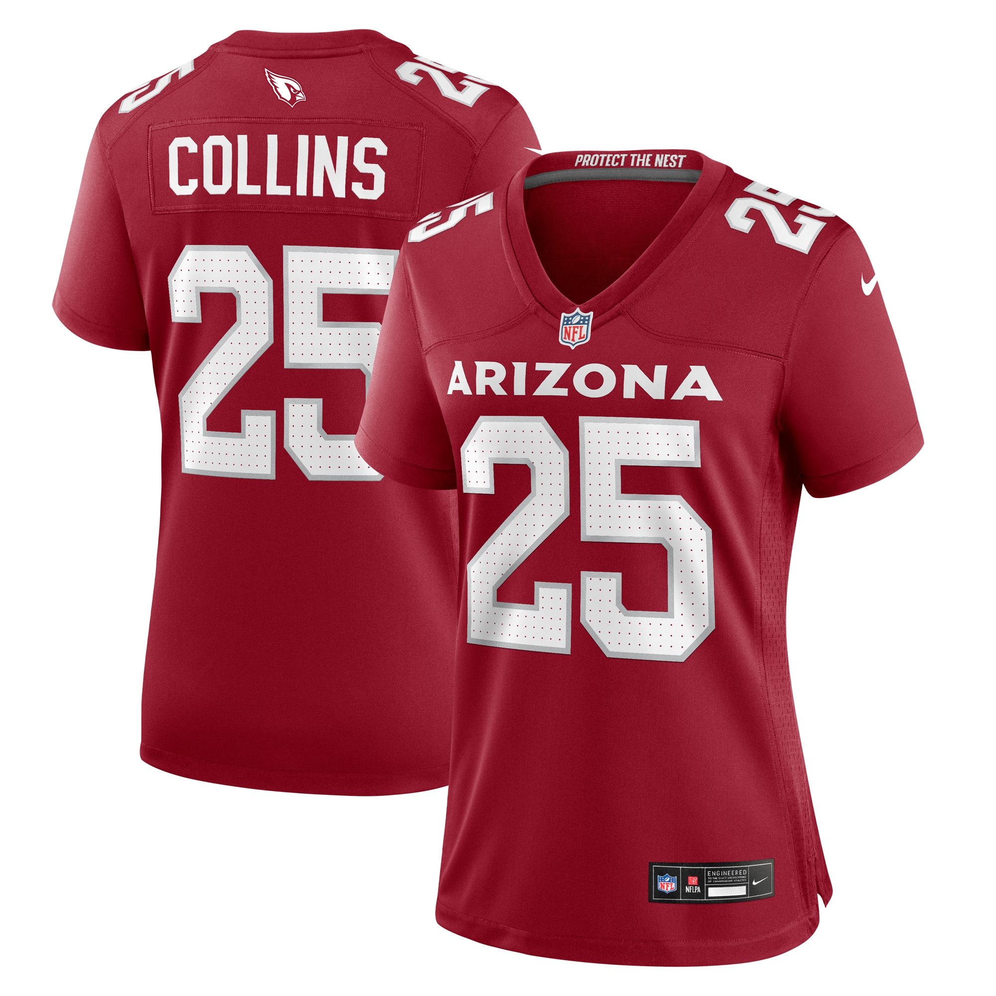 Women’s Arizona Cardinals Zaven Collins Cardinal Player Jersey