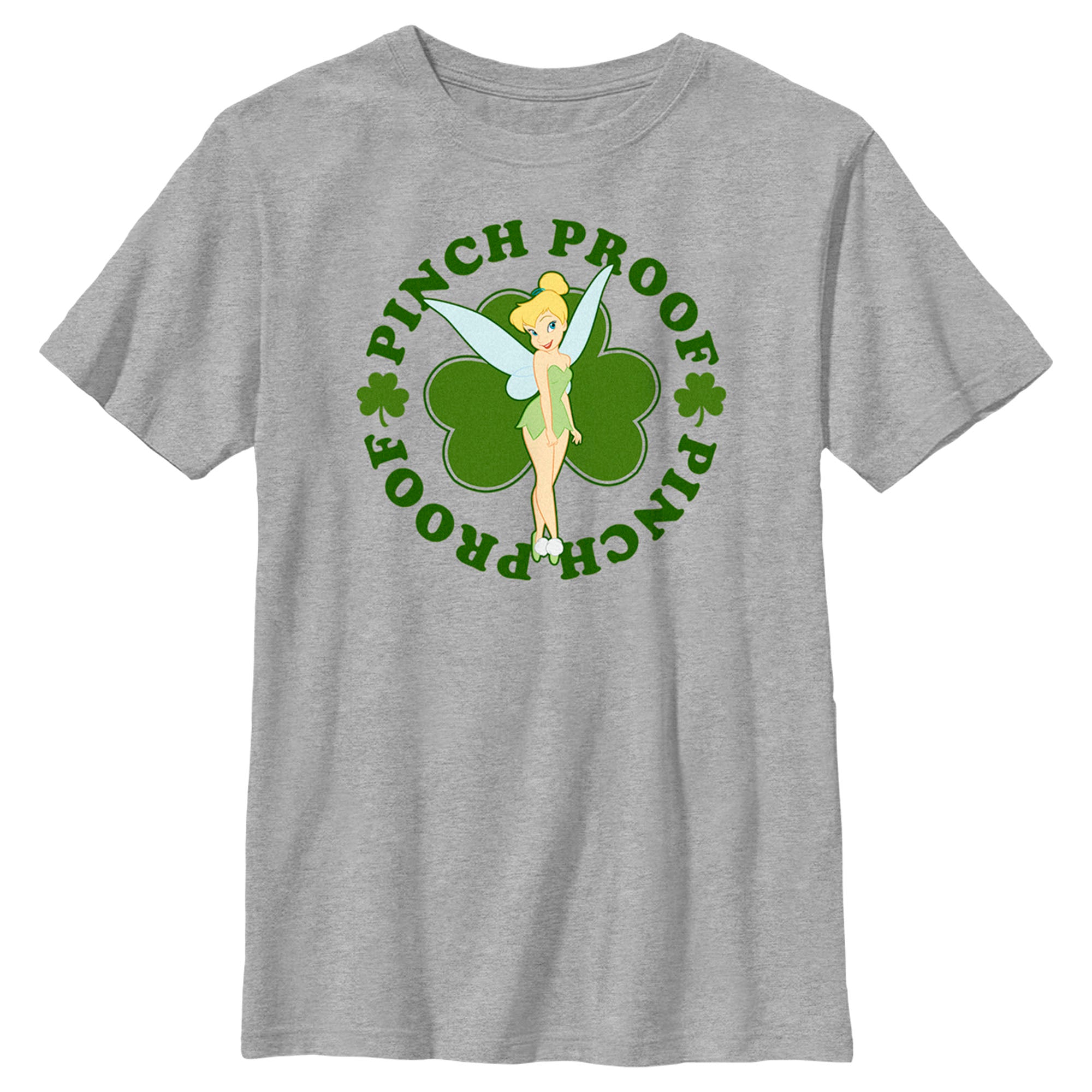 Boy’S Peter Pan St. Patrick’S Day Pinch Proof Tinkerbell T-Shirt