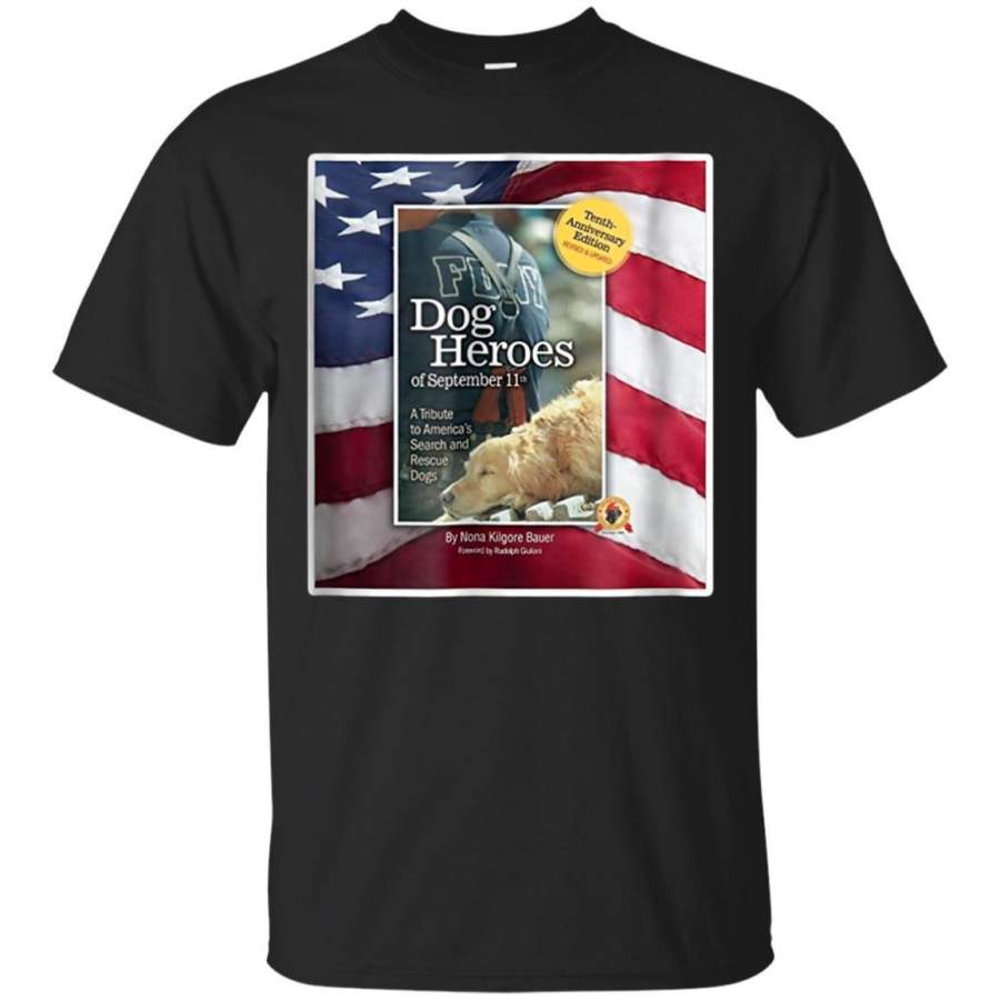 AGR Dog Heros Of September 11th T Shirt Jaq T-shirt