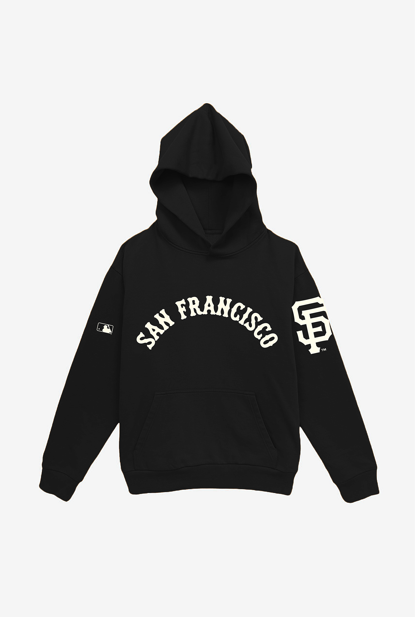 San Francisco Giants Essential Heavyweight Hoodie – Black