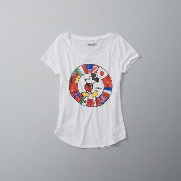 Abercrombie Ch Rio Graphic Tee 24 Liked On Polyvore Turing Tops Shirt