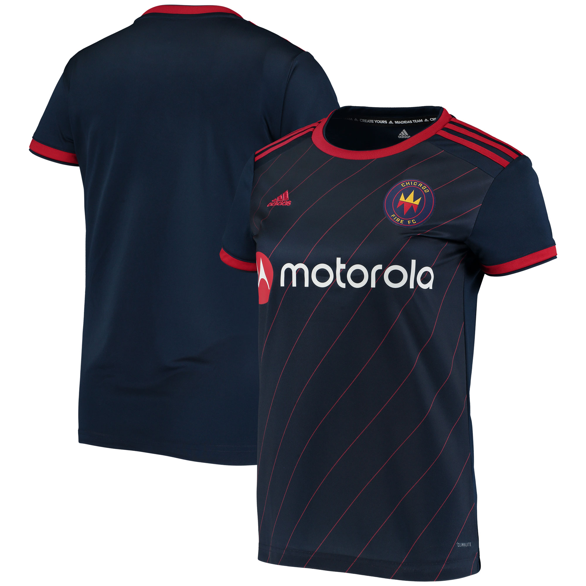 Chicago Fire Women's 2020 Replica Primary Jersey – Navy