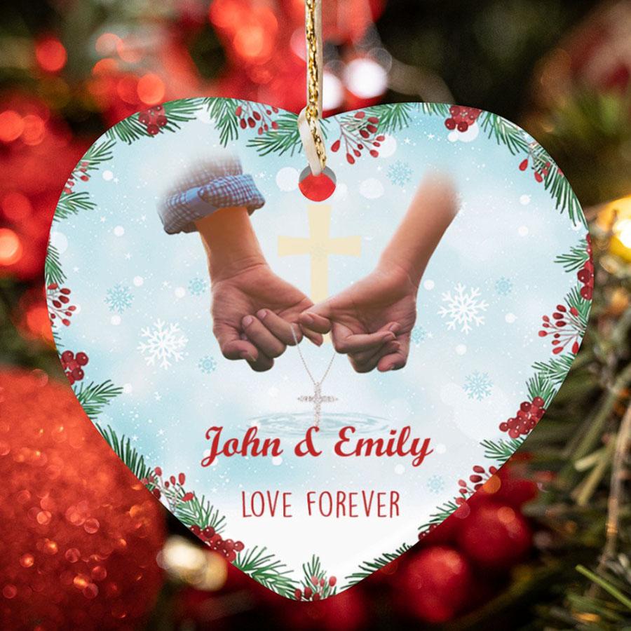 Love Forever Heart Ornament