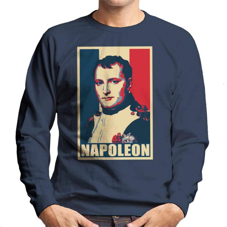 Napoleon Propaganda Poster Pop Art Men’s Sweatshirt