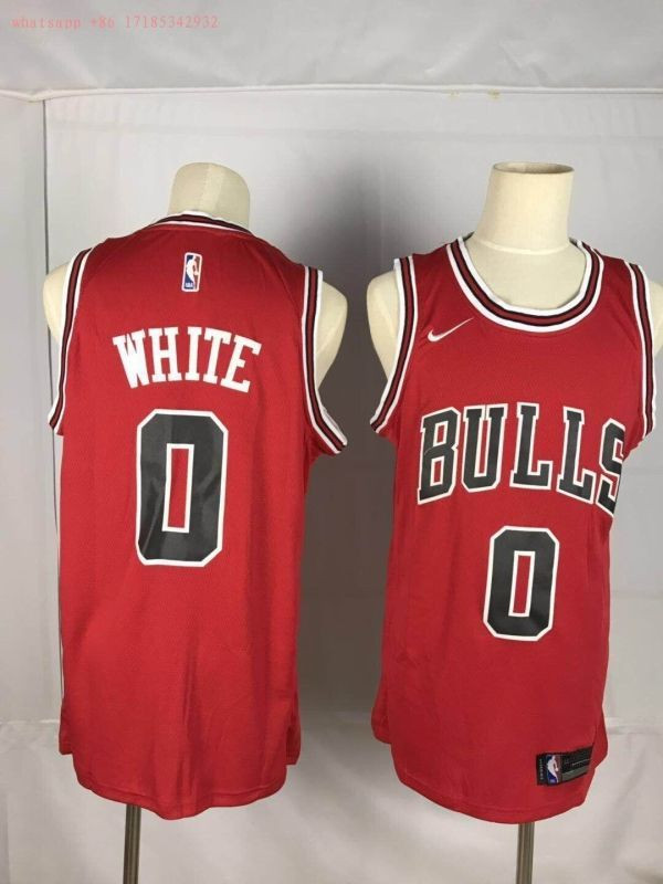 Chicago Bulls Coby White #0 2020 NBA New Arrival Red Jersey