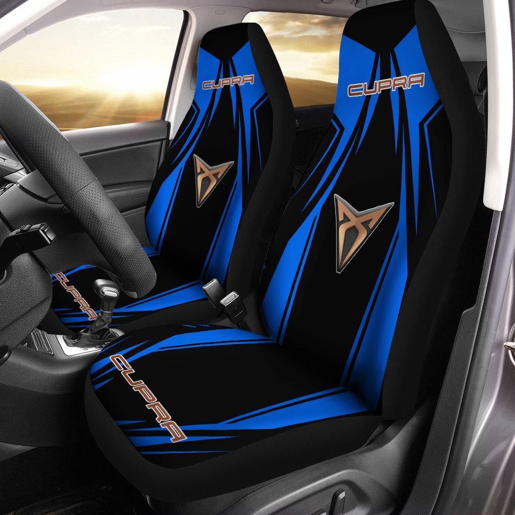 Cupra TTT-LT Car Seat Cover (Set of 2) Ver 1 (Blue)