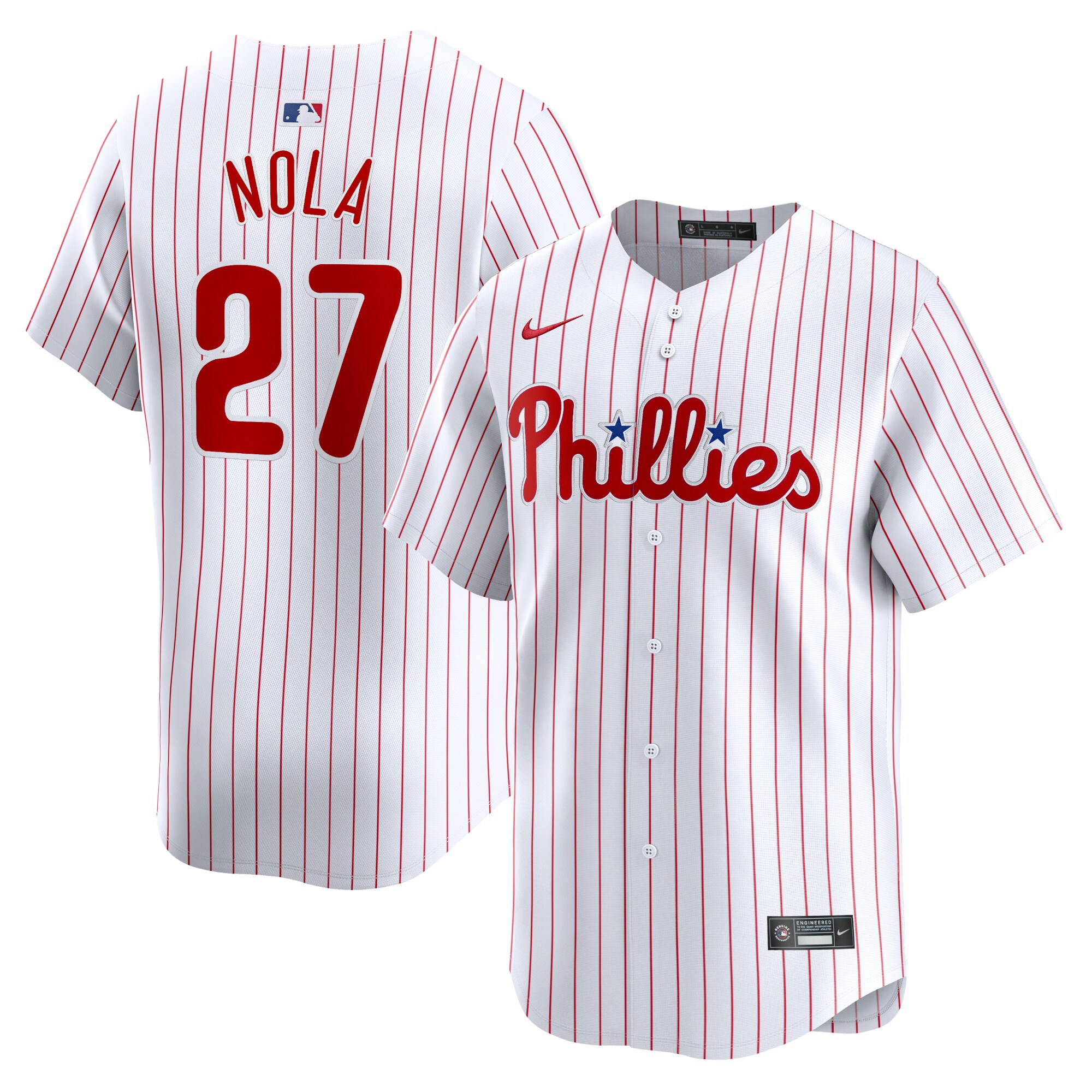 Aaron Nola Philadelphia Phillies Home Limited Player Jersey – White