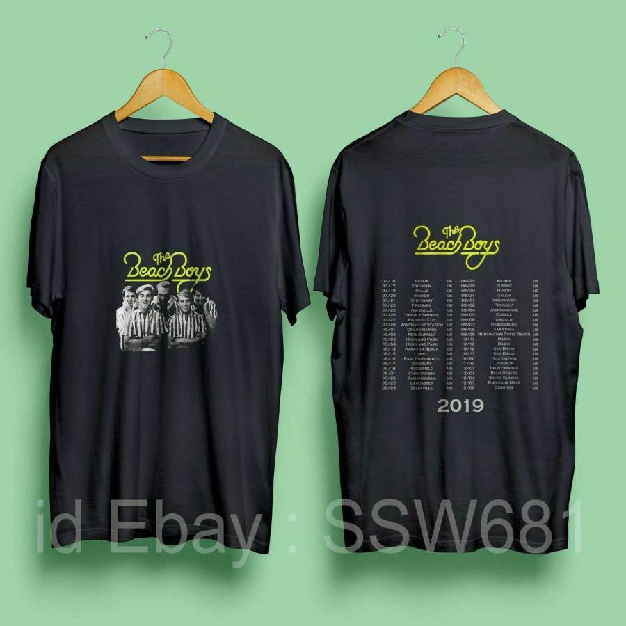 the beach boys Tour 2022 with Dates TShirt With Size S – 5XL