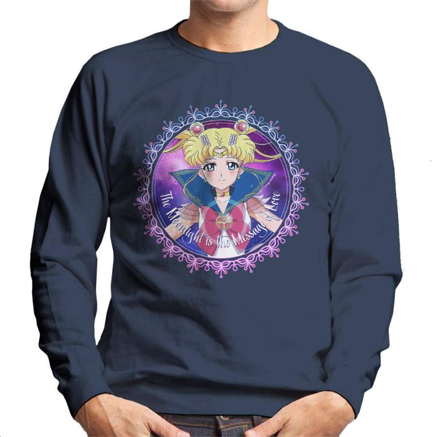 Sailor Moon Crystal Moonlight Men’s Sweatshirt