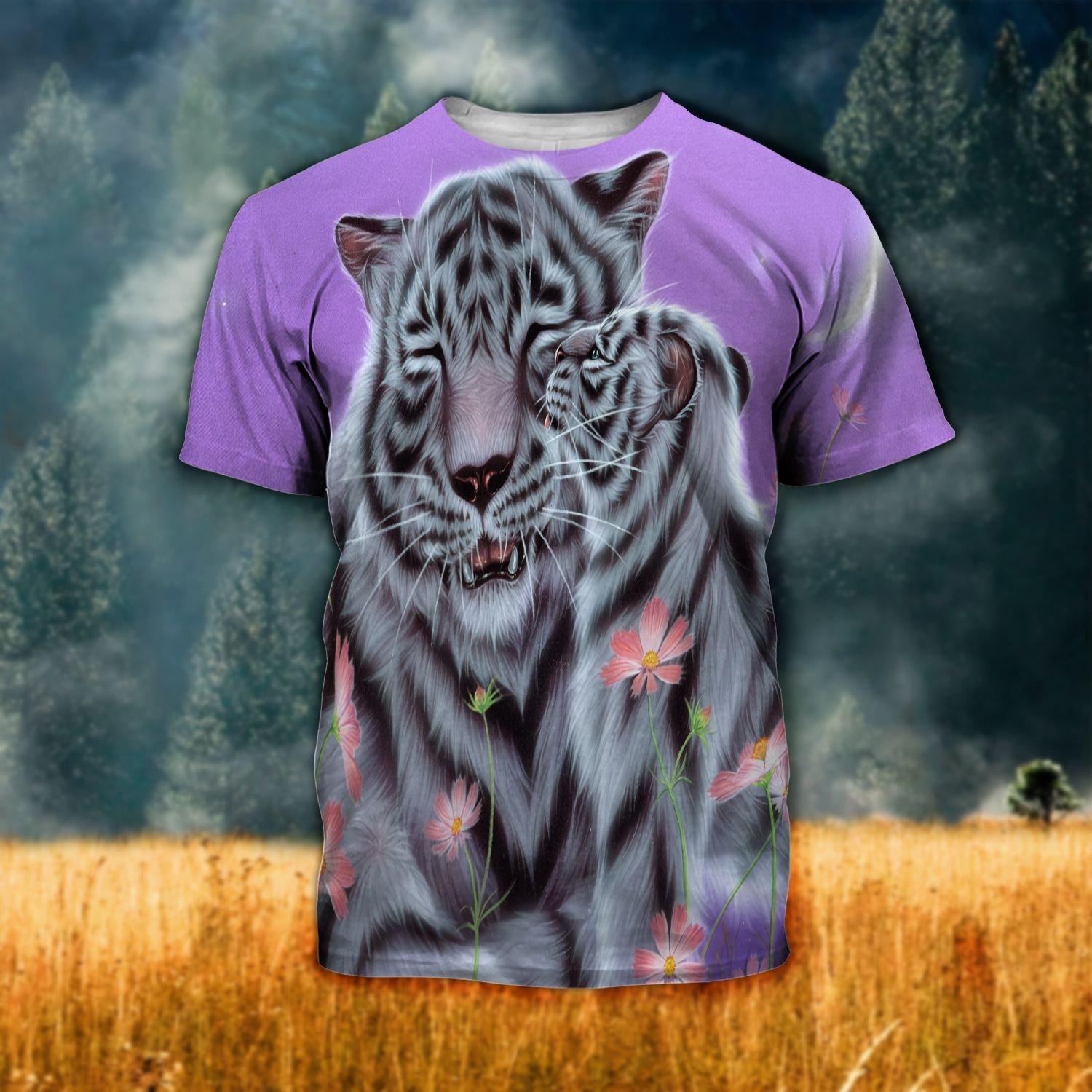 Tiger Ver05 Tthj120721Nvm Unisex 3D T-Shirt All Over Print