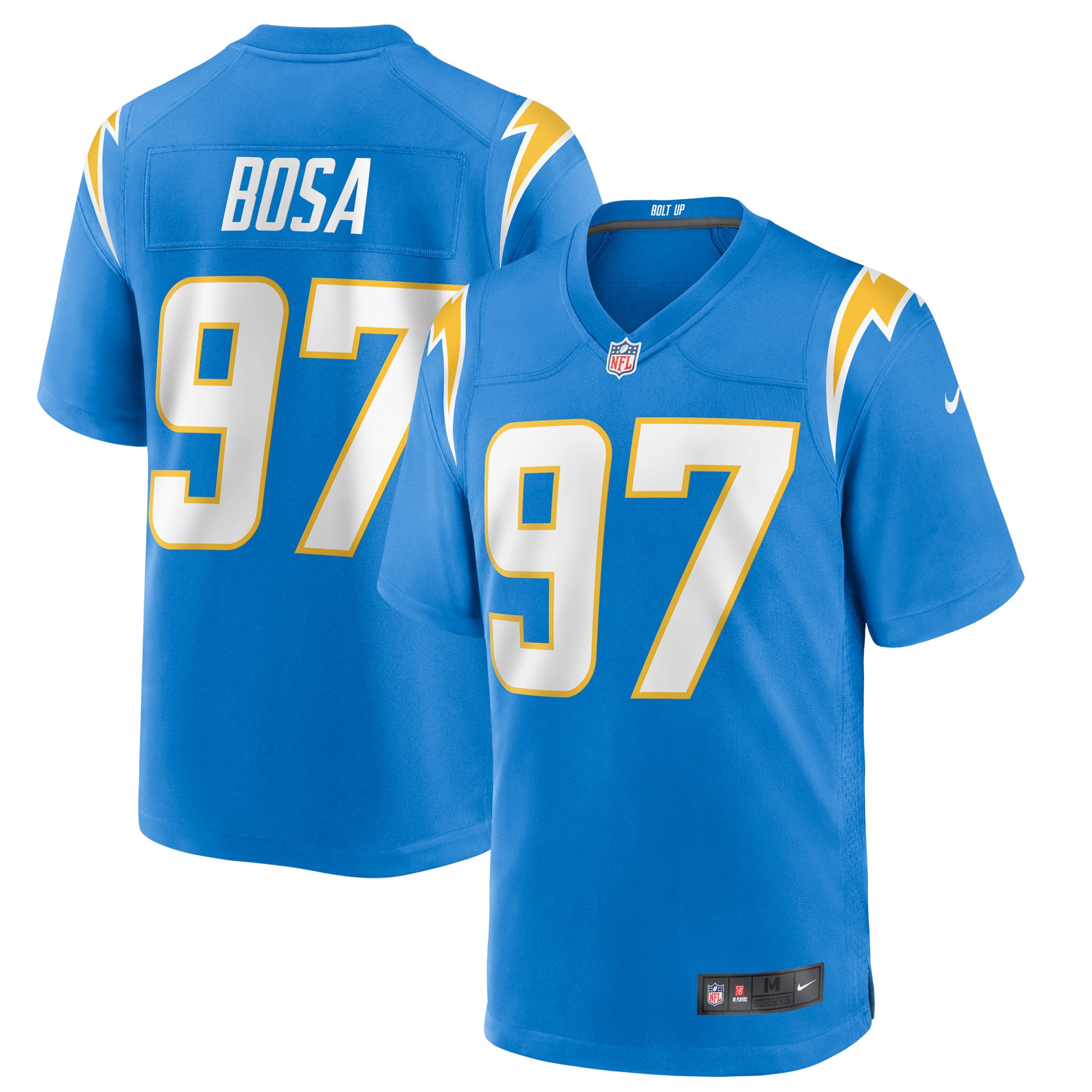 Men’s Los Angeles Chargers Joey Bosa Powder Blue Game Player Jersey