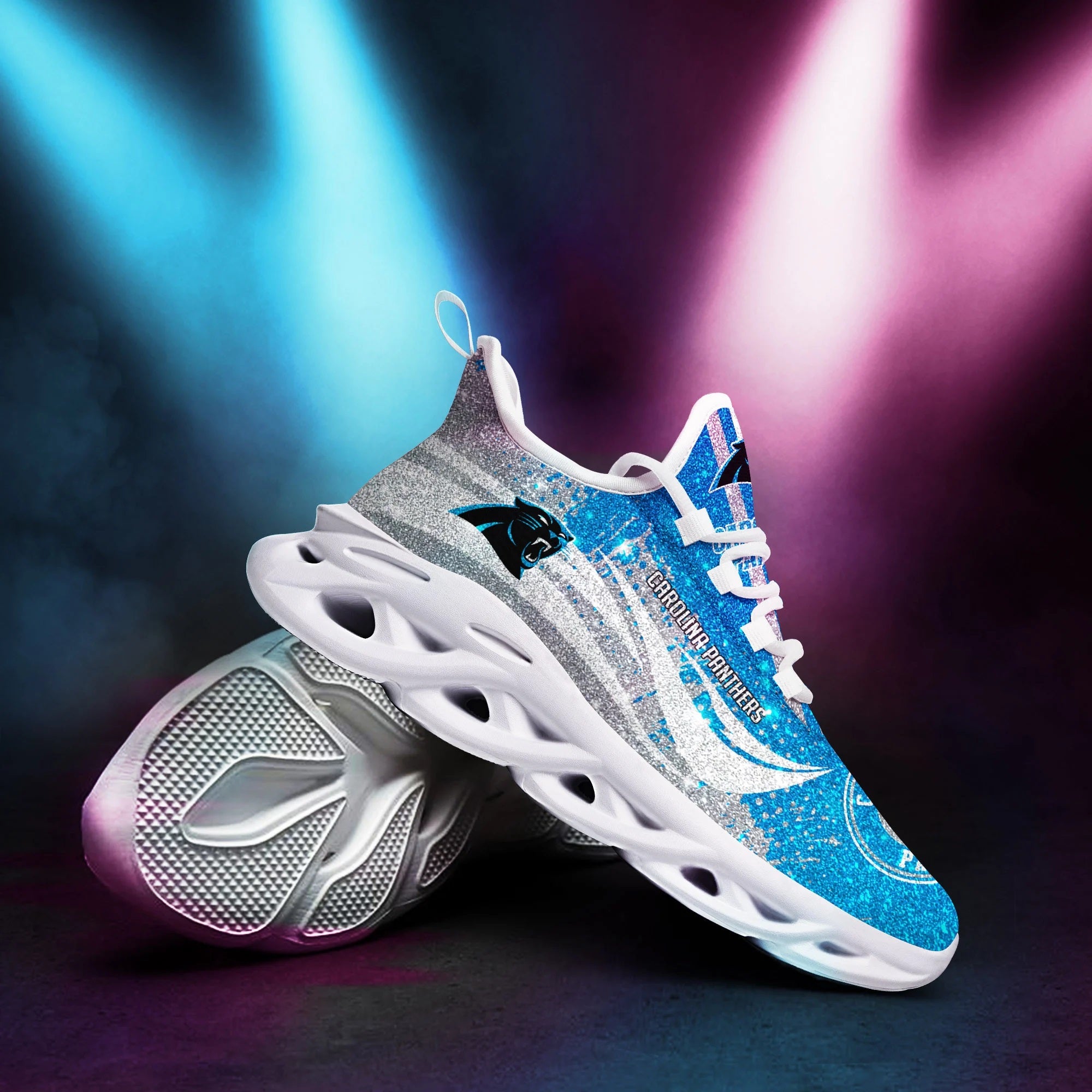 Carolina Panthers Ultra Cool Air Max Running Shoes