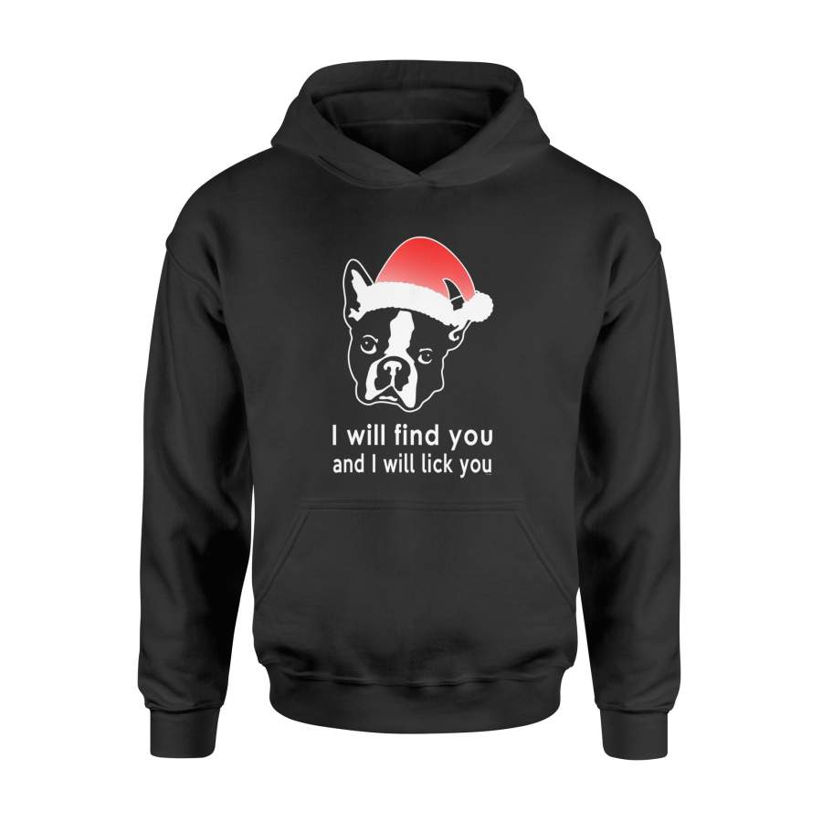 Boston Terrier Lovers Ugly christmas Gift t Shirt – Standard Hoodie