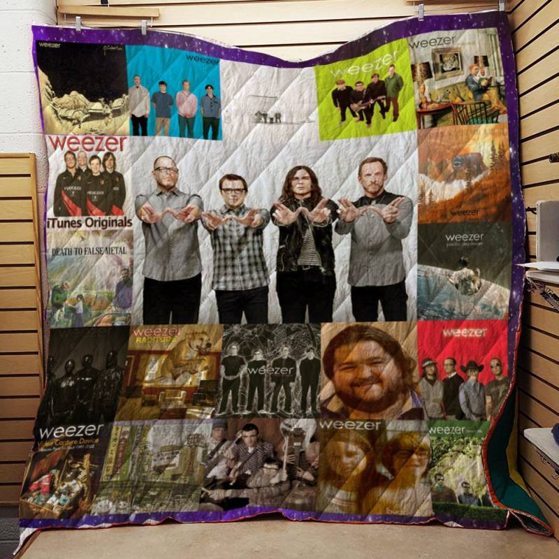 Weezer Special Albums Quilt Blanket For Fans