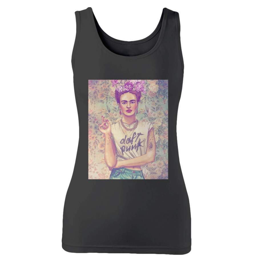 Frida Kahlo Daft Punk Woman’s Tank Top