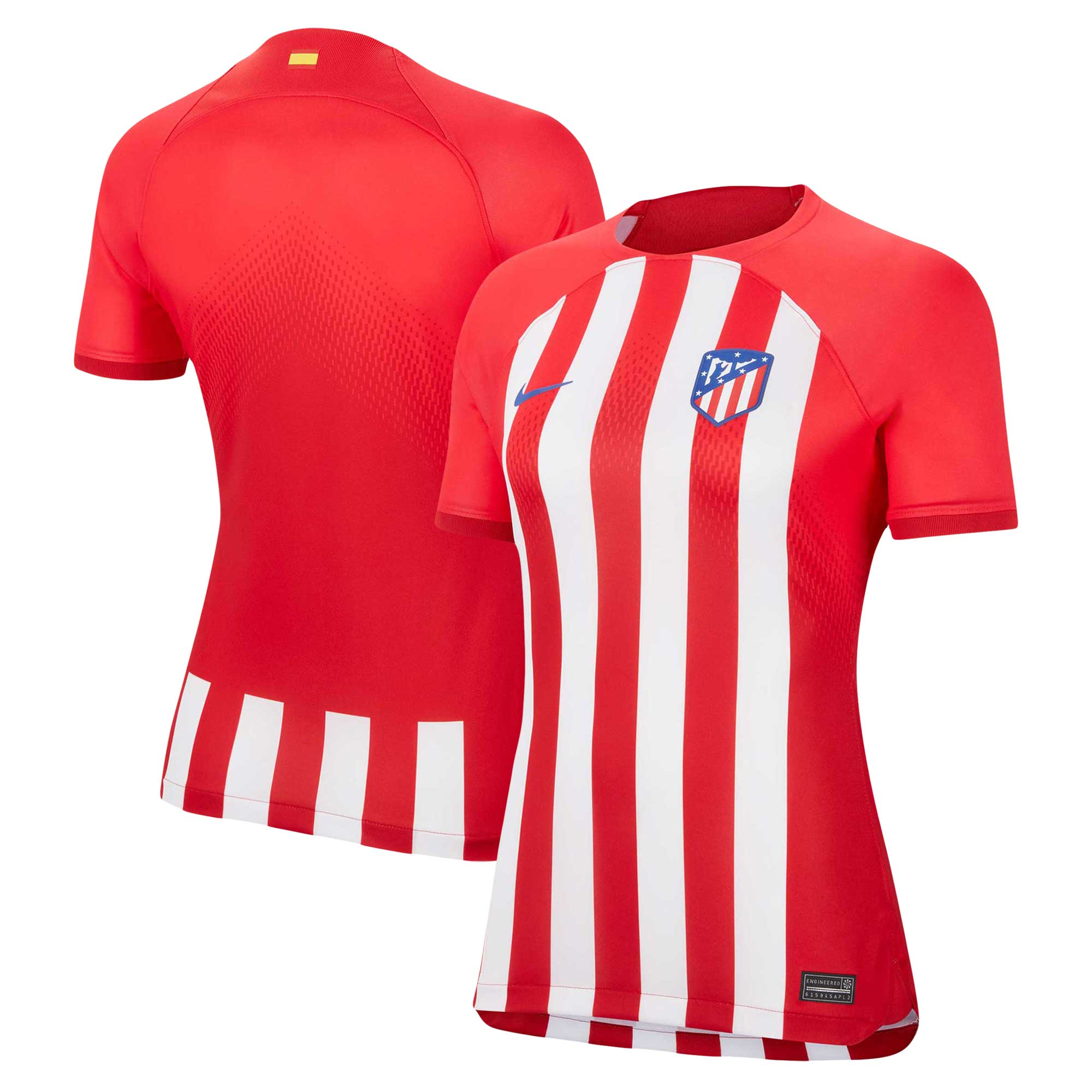 Atletico de Madrid Women's 2023/24 Home Stadium Replica Jersey – Red