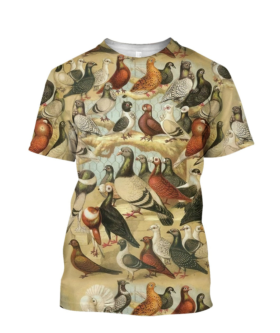 Oragontee Pigeons 3D All Over Print | For Men & Women | Adult | Ht1713
