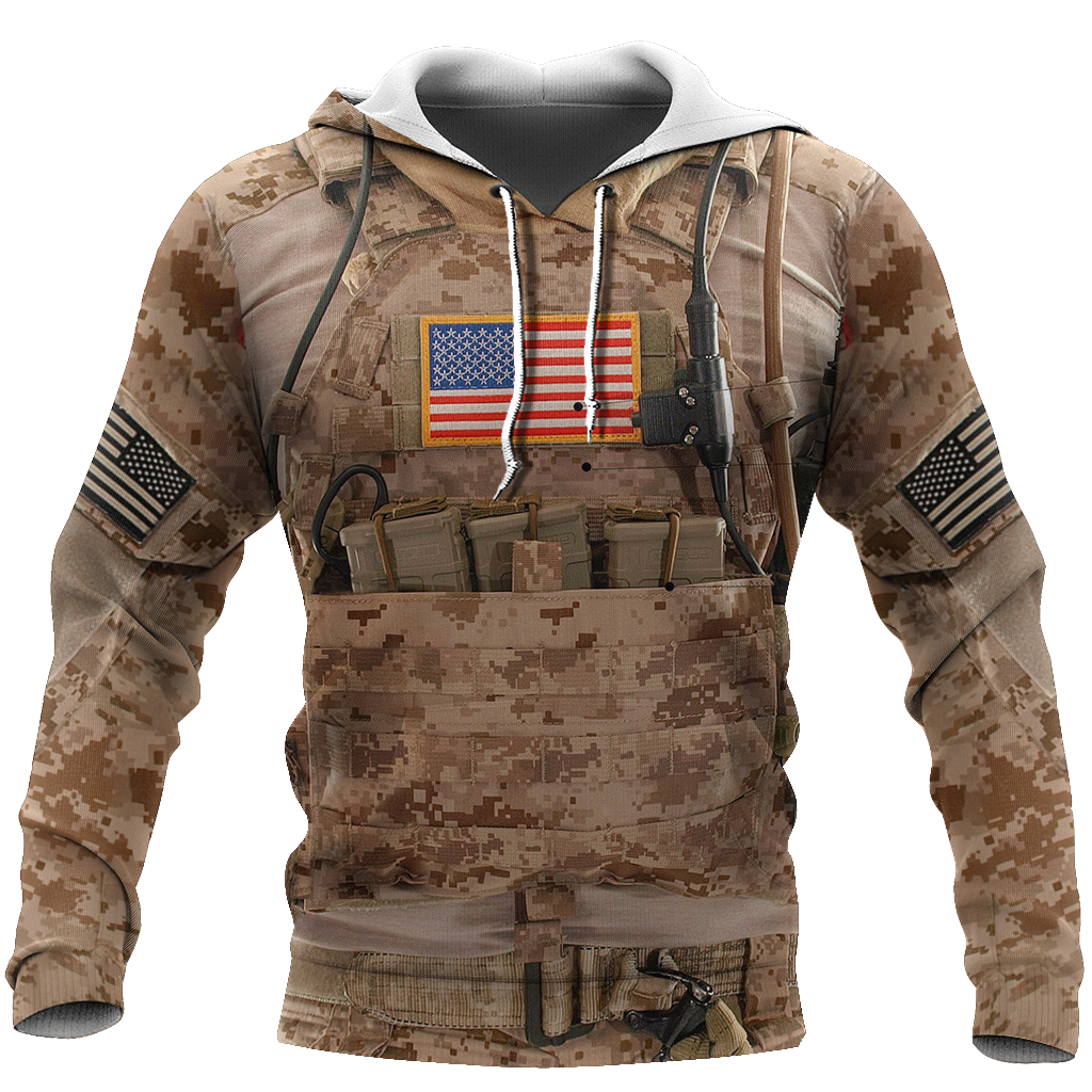 3D All Over Printed Us Navy Seal Uniform