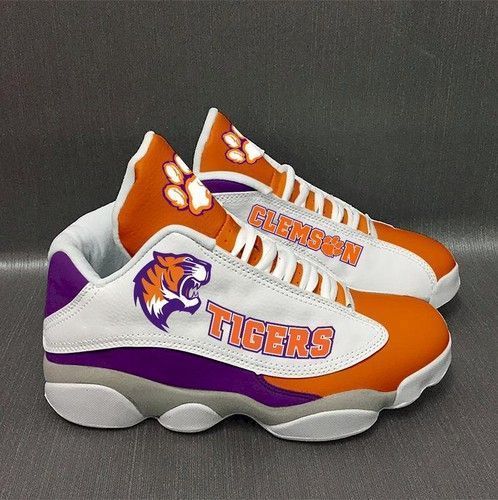 Clemson Tigers Personalized Tennis Air Jordan 13 For Fan Shoes Sport Sneakers