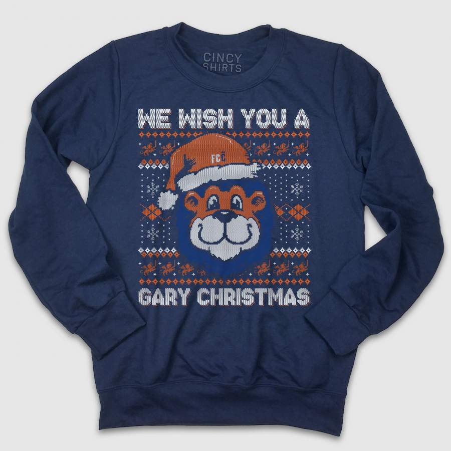 We Wish You A Gary Christmas – FC Cincinnati Ugly Christmas Sweatshirt