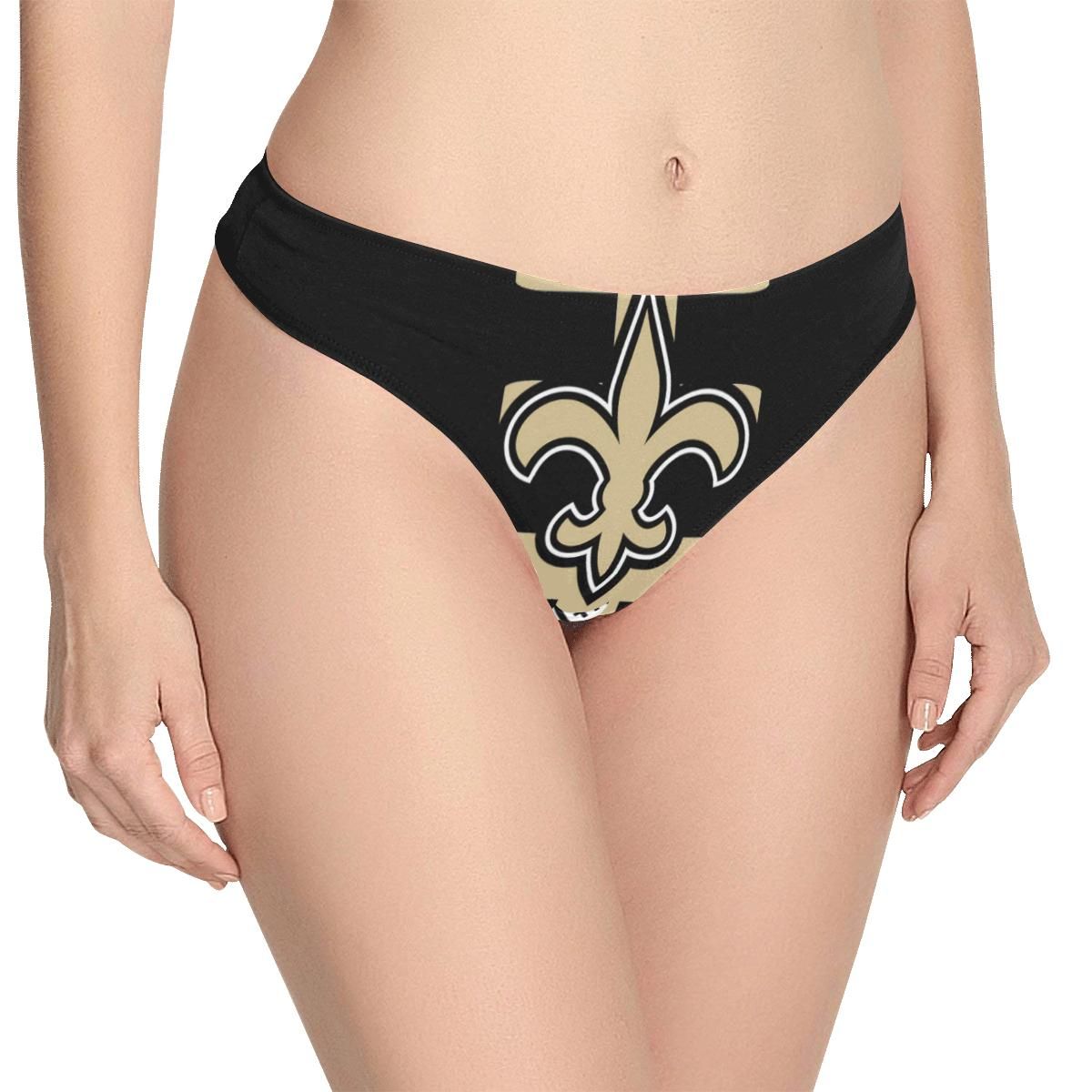 New Orleans Saints Women’s Classic Briefs Women’s All Over Print Thongs