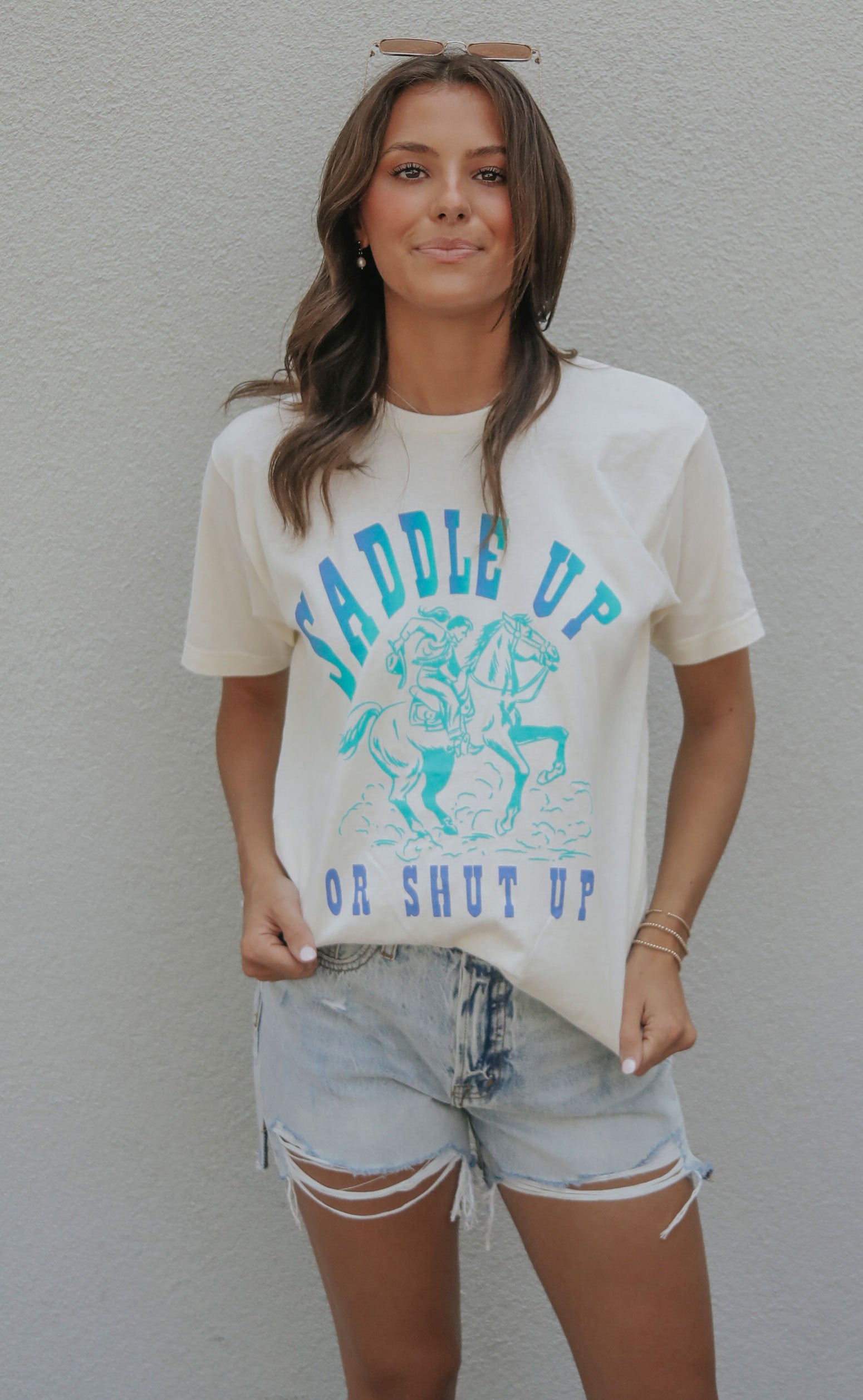 Charlie Southern: Saddle Up Or Shut Up T Shirt