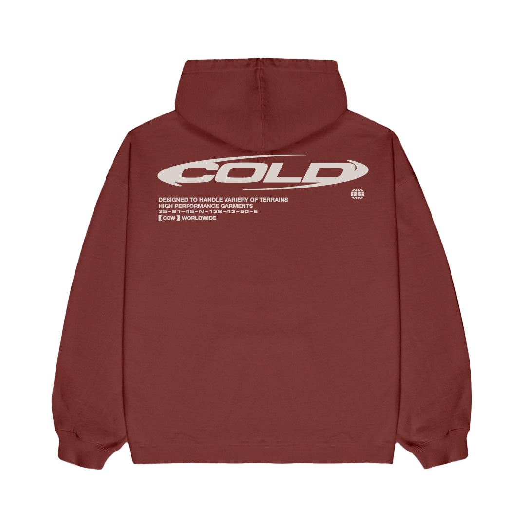 Trails Hoodie Brick