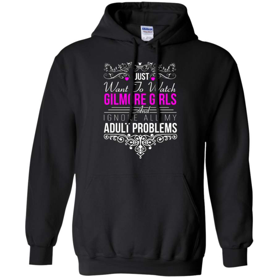 AGR I Just Want Jo Watch Gilmore Girls Hoodie